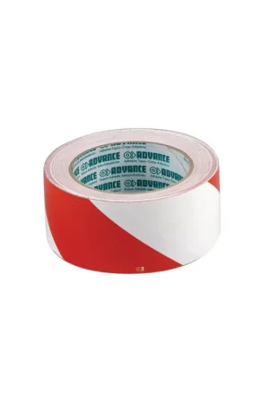 Acheter Direct Ruban adhésif de signalisation rouge/blanc 50mm x 33m- DIFF - 907124