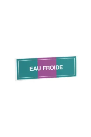 Réduction Étiquette souple adhésive eau froide- DIFF - 907209 - (X10)