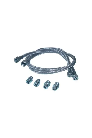 Flexible fioul droit 1000mm avec 4 raccords- DIFF - 909904 - (X2) Top Vente