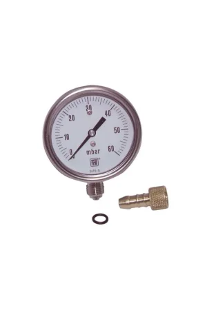 Manomètre acier à capsule Ø 63mm, 0/60mb- DIFF - 100250 Vente Flash