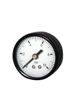 Nouvelle Collection Manomètre ABS, sec non remplissable Ø 50mm, 0/10bar- DIFF - 109462