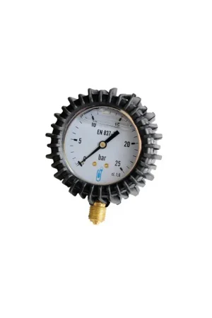 Manomètre inox, glycérine Ø 63mm, 0/25b- DIFF - 901422 Promotion