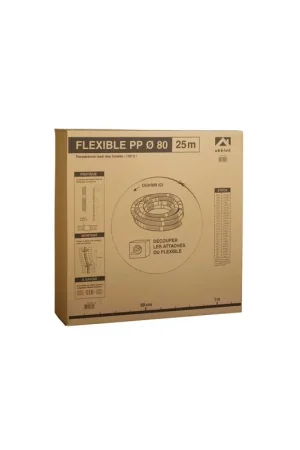 Conduit Ø60mm PPTL flexible 25M- UBBINK - 330477 - (X25) Dernière Chance