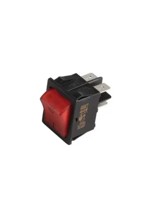 Interrupteur bipolaire lumineux rouge- DE DIETRICH - 95325090 Vente Directe