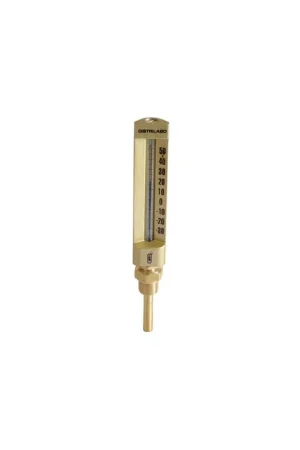Livraison Express Thermomètre industriel droit, plongeur 63mm, 0/120°C- DIFF - 906714