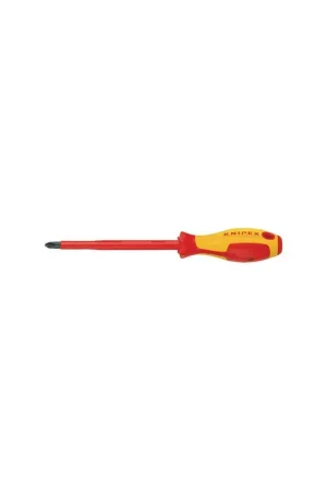 Tournevis cruciforme PHILLIPS d'électricien PH2- KNIPEX - 98 24 02 Certifié