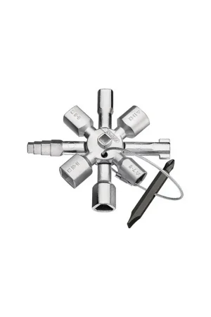 Clé gaz multifonctions KNIPEX TWINKEY®- KNIPEX - 00 11 01 Vente Flash