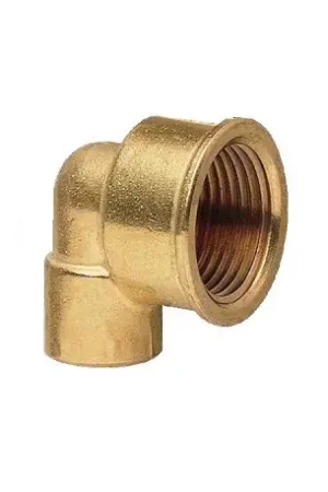 Raccord coudé 90° fer et cuivre femelle GCU Ø 14 15x21 - Réf : 02925 Produit De Marque