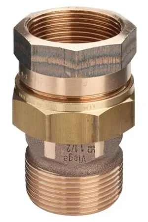 Achat Immédiat Raccord union bronze 3 pièces mâle-femelle 1"½x1"½ - Réf : 271336