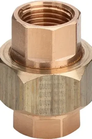 Achat Immédiat Raccord union bronze 3 pièces femelle-femelle 1¼" - Réf : 271053