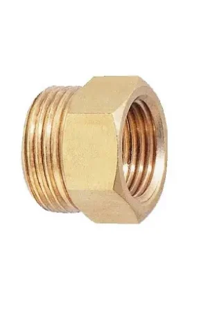 Acheter En Ligne Mamelon plomberie égal laiton brut mâle / femelle 2" Ø 50x60 Réf : 03222