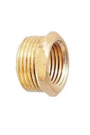Bon Plan Réduction laiton brut mâle / femelle avec collerette 1/2" - 3/4" Réf : 03710