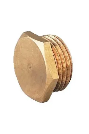 Bon Plan Bouchon laiton brut mâle 1/4" Ø 8x13 Réf : 03702
