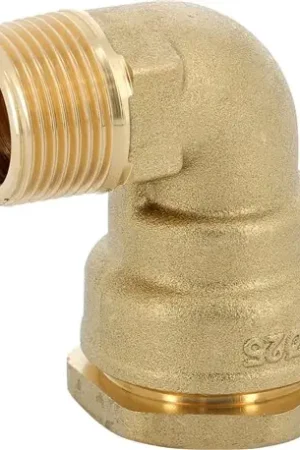 Raccord laiton serrage extérieur coudé 90° mâle 4MS Ø 20 15x21 - Réf : 817420 Pas Cher