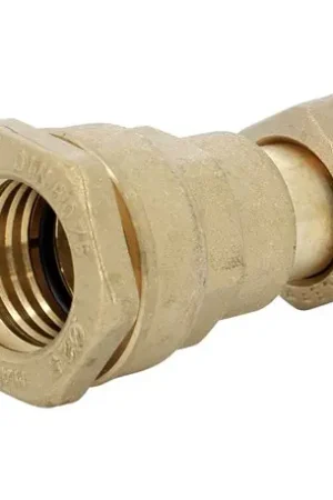 Expédition Rapide Raccord laiton serrage extérieur droit écrou joint plat 4MS Ø 25 20x27 - Réf : 876525