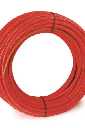 Affaire À Saisir Lot de 4 couronnes Tube PER Betapex NU rouge 9006 - Réf : B612003003