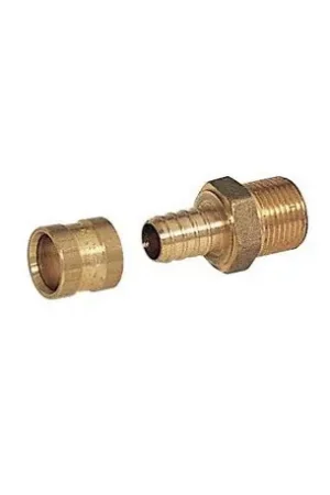 Acheter En Ligne Lot de 10 mamelons mâle à visser à glissement Mâle 3/8" - Réf : 4271