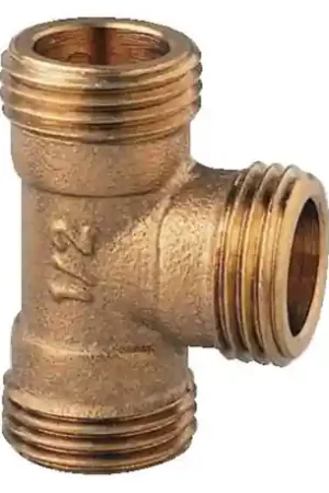 Bon Marché Lot de 10 tés mâle à visser brut Sudo Mâle / Mâle / Mâle 3/4" - Réf : 1600