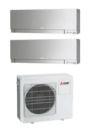 Acheter En Ligne Climatiseur bi split Design MXZ-3F54VF4, Tailles 25 + 35 Argent