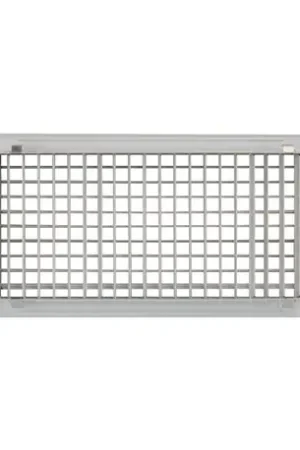 Grille de soufflage double déflexion à ailettes mobiles GDD laquée blanc 300x100 mm Vente Directe