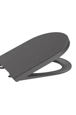 Abattant WC Inspira Round Rimless Rond Onyx Haute Qualité