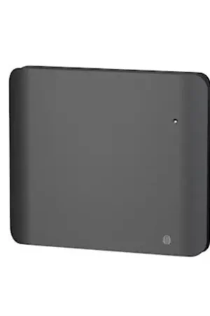 Authentique Radiateur à inertie Dook Horizontal 1250 Watts Anthracite - Réf : NEN3364TCHS