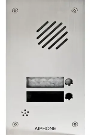 Adaptation façade inox FDB2 118720 encastrée 2 appels Quantité Limitée
