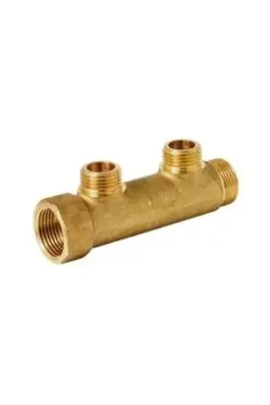 Collecteur à sertir 2 circuits pour tube Ø16x1,5 - Réf : 11690291001 Acheter En Ligne