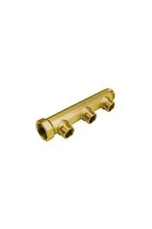 Collecteur à sertir 3 circuits pour tube Ø16x1,5 - Réf : 11690301001 Prix Réduit