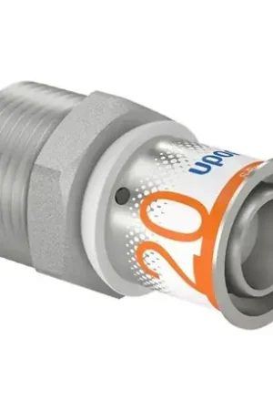 Raccord mâle multicouche S-Press PLUS Ø 20-R3/4"MT - Réf : 1070505 Pas Cher