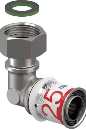 Achat Immédiat Coude 90° écrou libre multicouche S-Press PLUS Ø 25-G3/4"SN - Réf : 1070614