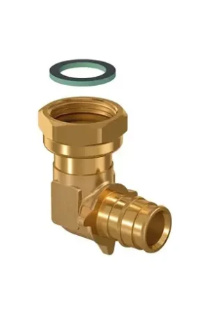 Usine Directe Lot de 5 coudes écrou tournant Quick&Easy Ø 16-G1/2“SN - Réf : 1047879