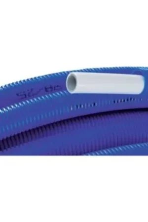 Vente Directe Lot de 75 m de tubes pré-gainés multicouche en couronne Uni Pipe PLUS Ø 16x2 - 25/20 bleu - Réf : 1063059