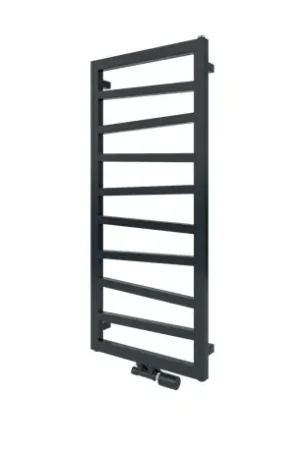 Achat Immédiat Sèche serviette eau chaude Figuresse Squara 833 Watts, Anthracite