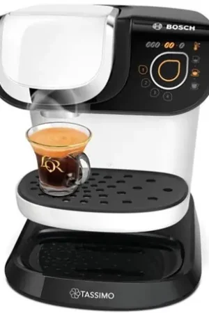 Promotion Saisonnière Machine à café multi-boissons Tassimo My Way 2 TAS6504 à dosettes blanc