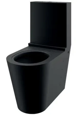 WC sur pied MONOBLOCO S21 Avec réservoir Noir mat 110390BK Offre Du Jour