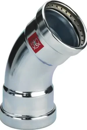 Acheter En Ligne Coude plomberie 45 femelle-femelle PrestaboxL avec SC-Contur Ø108 - Réf : 597634