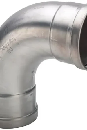 Acheter Direct Coude plomberie 90 femelle-femelle Sanpress InoxxL Ø88,9 - Réf : 482602