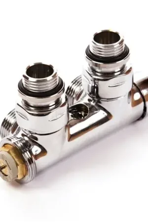 Vente Flash Robinet thermostatique à connexion centrale design 738015 Chromé