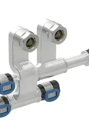 Vente Directe Pack de tés de raccordement FlowFit pour aller et retour, avec raccord union pour eurocône Ø 16 - Réf : 619.440.22.2