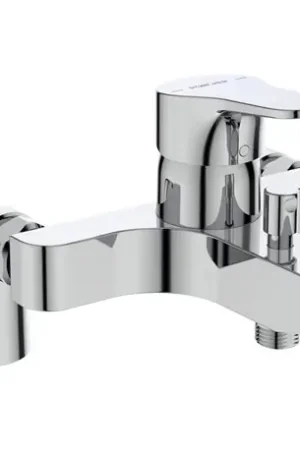 Mitigeur bain-douche colonettes Olyos chromé D2501AA Prix Promo