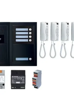 Seulement Aujourd'hui Pack GT audio 5 BP programmé GTBA5EB 200448 avec platine noire satin