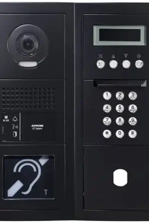 Acheter Direct Platine vidéo modulaire GTBVHB 200464, défilement, finition noir, BM & emplacement Vigik