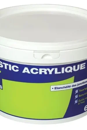 Authentique Mastic Pot 6 kg acrylique