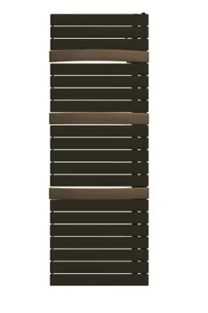 Top Vente Sèche serviette électrique Arborescence Smart 1000+1000 Watts, Anodic Brown, Anodic Bronze