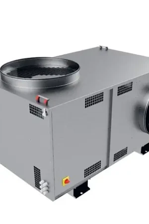 Certifié Caisson de ventilation CRCB ECOWATT Vertical Double aspiration isolé 1000 m3/h