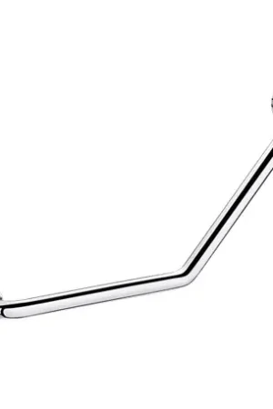 Acheter Direct Barre d'appui coudée à 135° 5086P2 Ø25 mm, 400x400 mm, 2 points de fixation UltraPolish