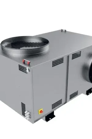 Caisson C4 ECOWATT régulé, 3800 m3/h, refoul. vert dble piquage, mono 230V Commande En Gros