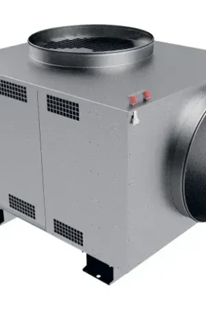 Caisson C4 Ecowatt régulé, 2200 m3/h, refoul. vert en ligne, iso 25mm, mono 230V Expédition Rapide