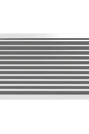Dernière Chance Grille de reprise à ailettes fixes, simple déflexion, blanc, D 1000 x 200 mm